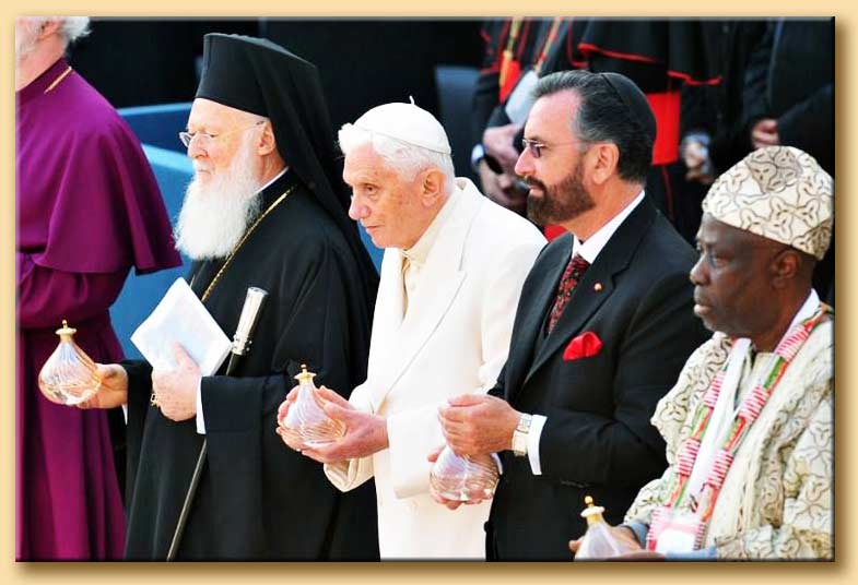 Papa Benedetto XVI ad Assisi il 27 ottobre 2011
