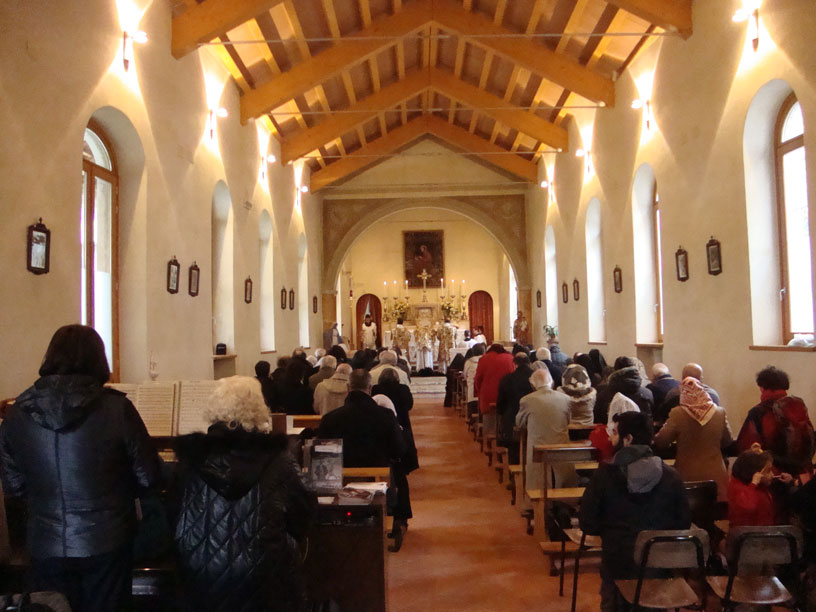 La chiesa del Priorato San Carlo