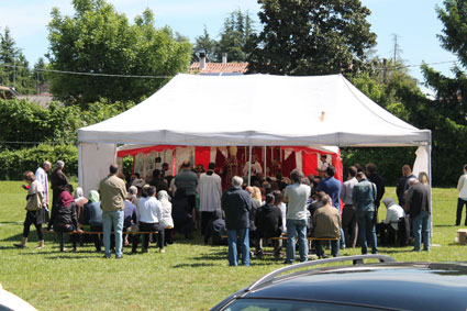 La tenda della Messa