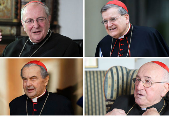 i quattro cardinali dei dubia