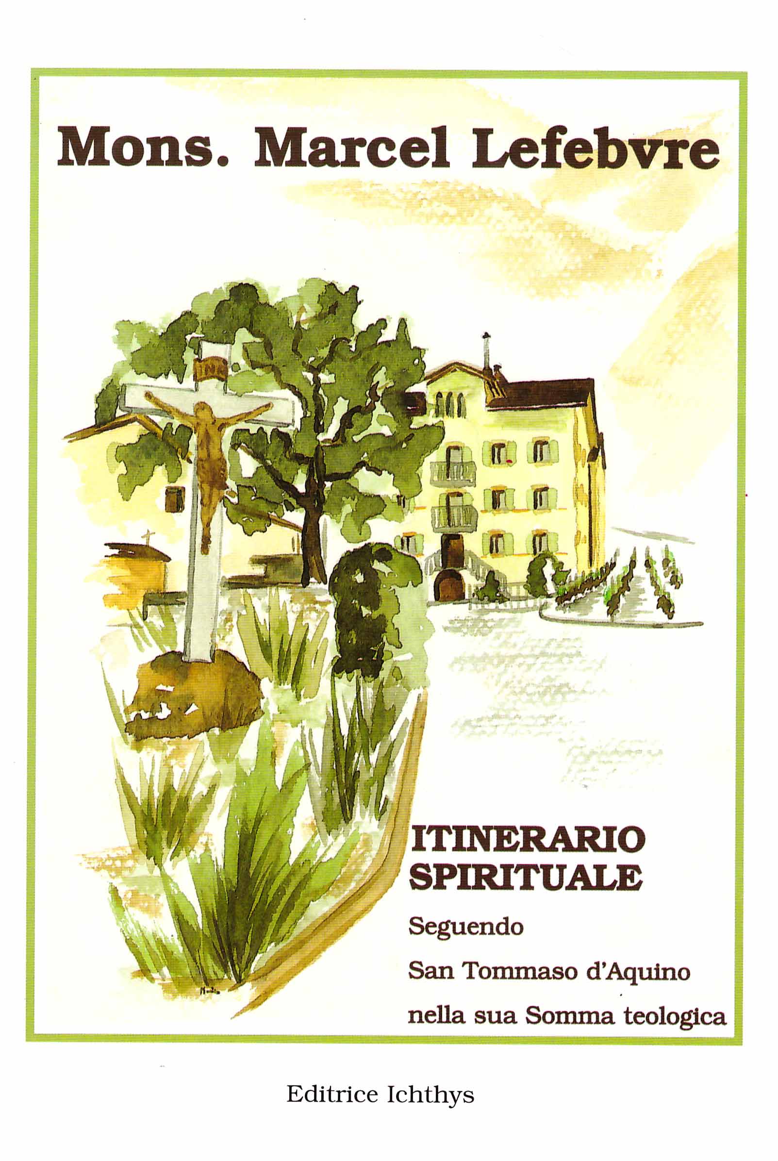 Copertina libro Itinerario Spirituale