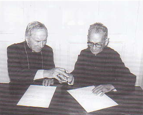 Mons. Lefebvre e Mons. de Castro Mayer