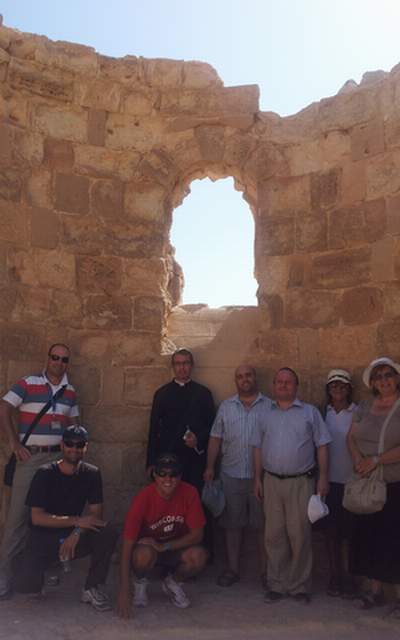 Mar Morto, la cappella diroccata sulla fortezza di Masada